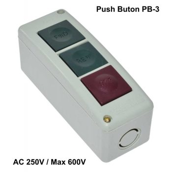 Intrerupator Push Buton Monofazic PB3