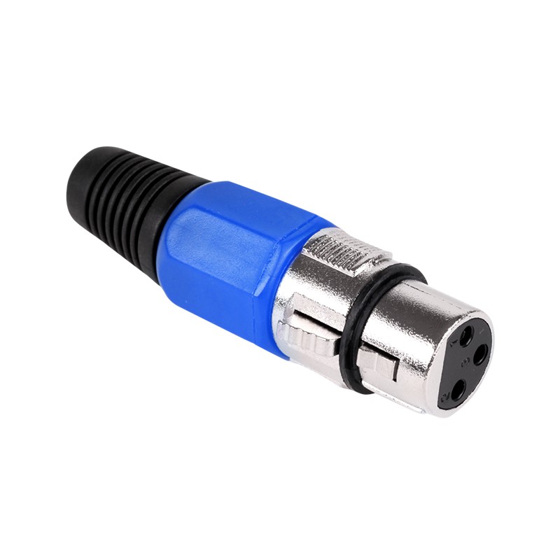 Mufa Canon XLR Mama Albastru Argintiu pe Fir