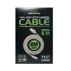 Cablu Type-C 2M cu Izolatie Textila Auriu