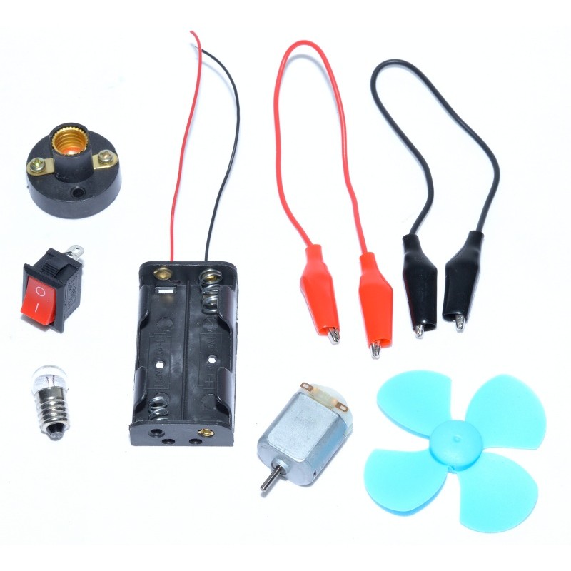 Kit Electric pentru Scoala 8 Piese