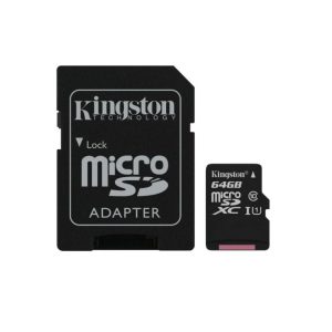Card de Memorie MicroSD 64Gb KINGSTON