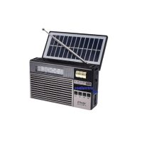 Radio cu Panou Solar Lampa Led si Bluetooth