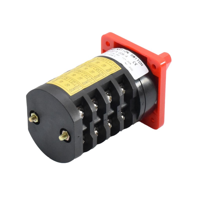 Comutator Rotativ 4 Came 1-0 20A C08/4 - imagine 4