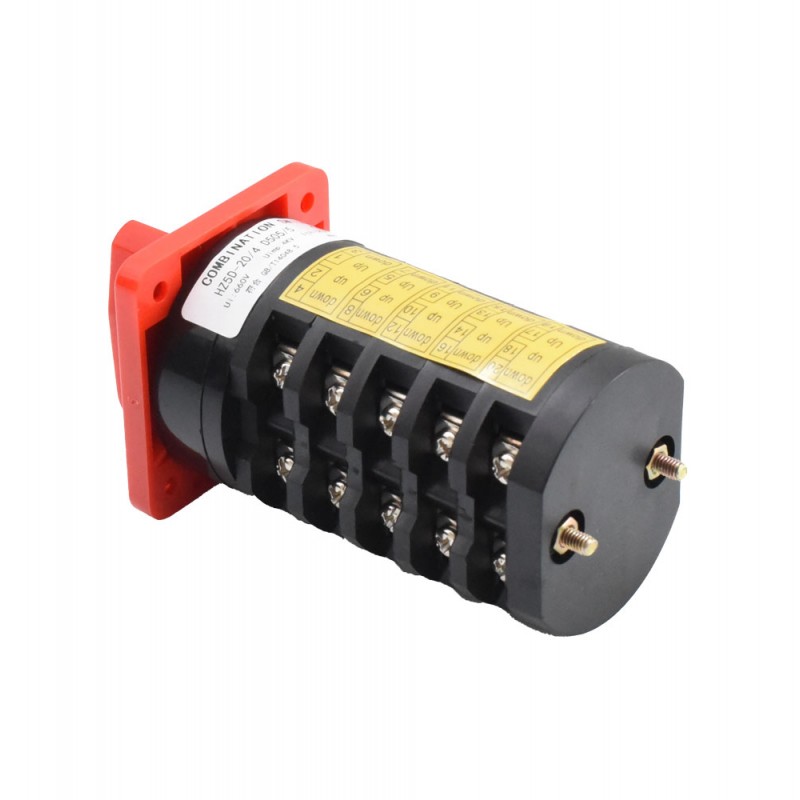 Comutator Rotativ 5 Came 1-0-2 20A D505 - imagine 3