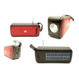 Radio Panou Solar cu Acumulator 18650 KW5321