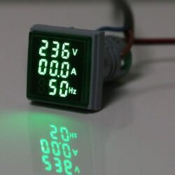 Indicator Digital 3in1 Voltmetru Ampermetru si Frecventa