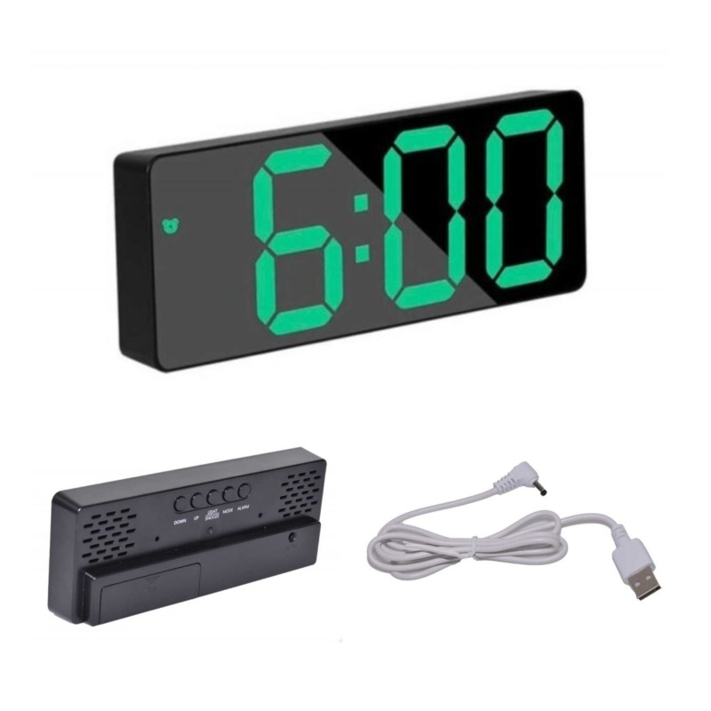 Ceas Electronic cu Leduri Afisaj Verde RO3806RV