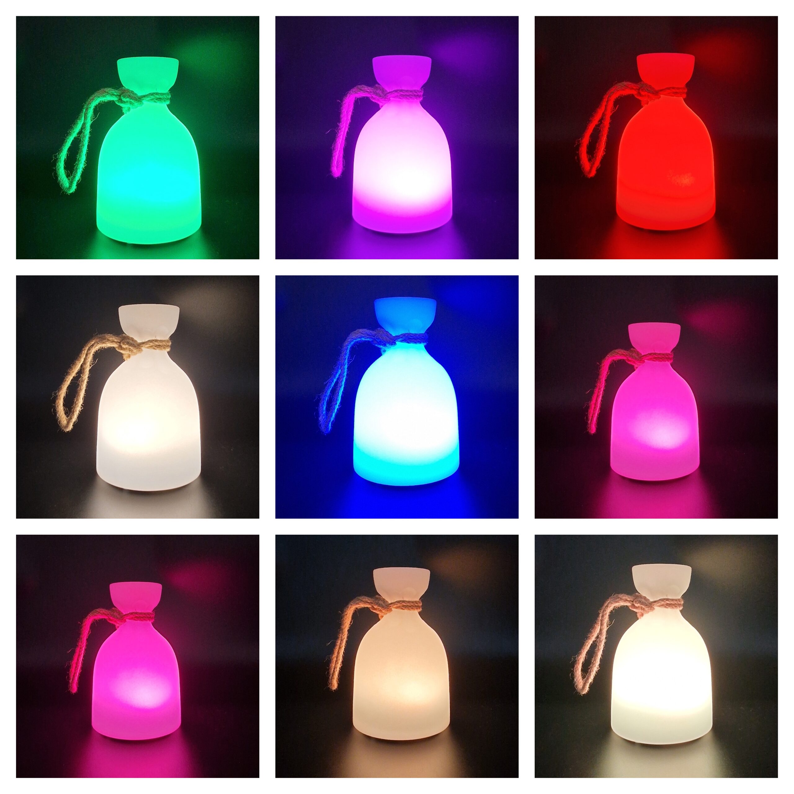 Veioza Lampa de Masa RGB pentru Exterior RO1218RV - imagine 4