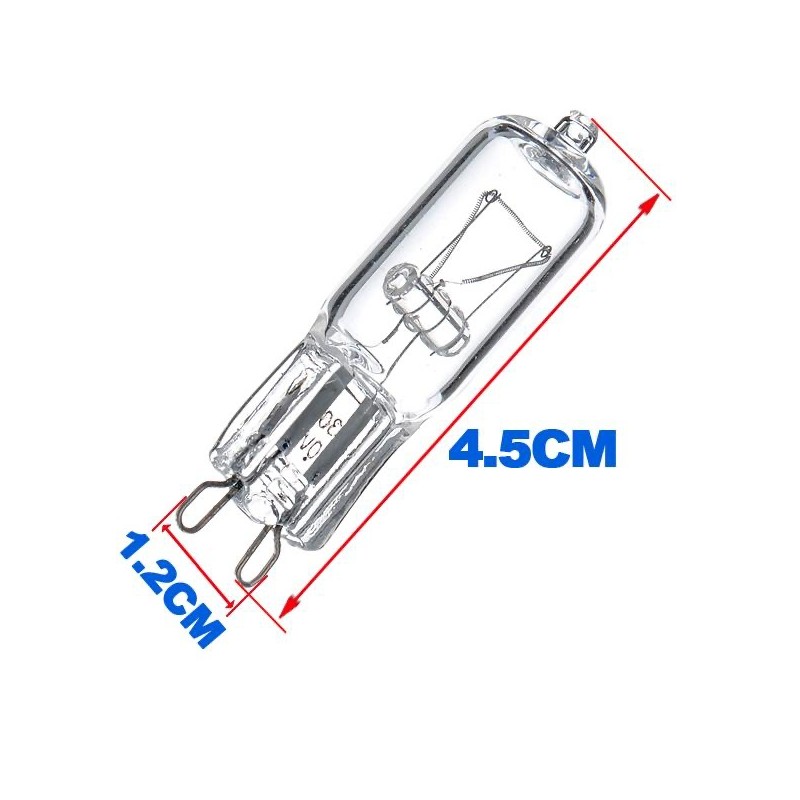 Bec Halogen Bulb G9 50W 220V Set 4 bucati - imagine 2