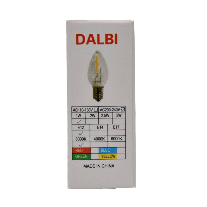 Bec Led de Veioza 1W E12 Dalbi - imagine 4