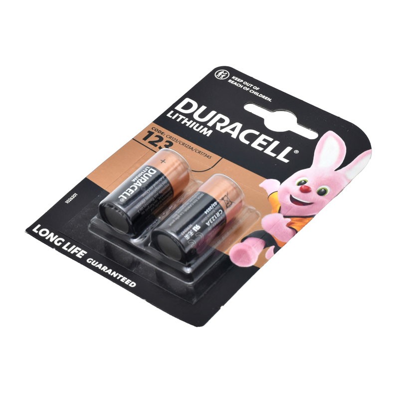 Baterie Duracell Lithium CR123 3V Blister 2Buc
