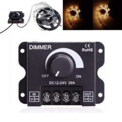 Controler Manual Led Dimmer 12-24V 30A