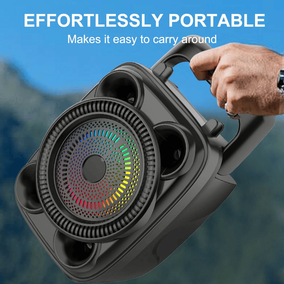Mini Boxa Portabila Bluetooth RO1360RV - imagine 3